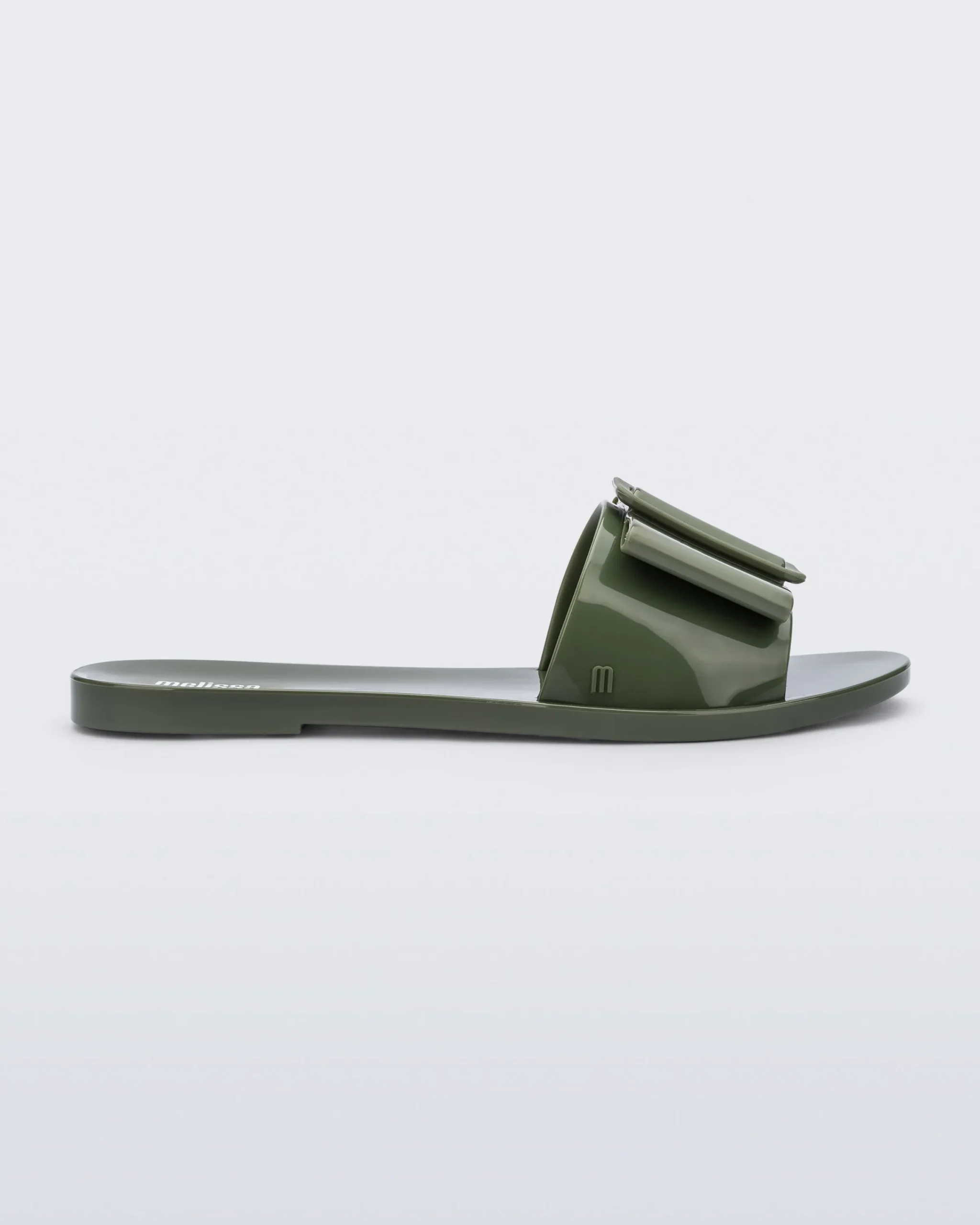 Slides*Melissa Babe Dark Green