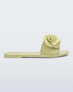 Slides*Melissa Babe Petals Green