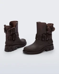 Boots*Melissa Bang Boot Brown