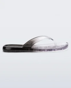 Flip Flops*Melissa Beachwear Clear/Black