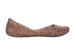 Ballet Flats*Melissa Campana Metallic Rose
