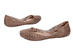 Ballet Flats*Melissa Campana Metallic Rose
