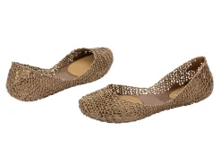 Ballet Flats*Melissa Campana Metallic Gold
