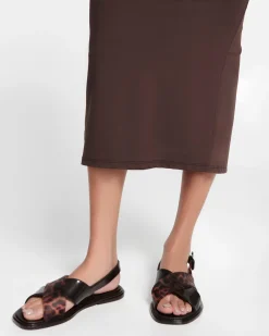 Ankle Strap*Melissa Cleo Brown/Tortoise