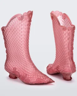 Boots*Melissa Court Boot Pink