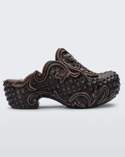 Platforms|Clogs*Melissa Court Clog Brown