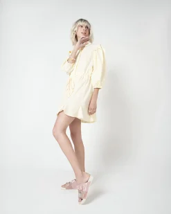 Slides*Melissa Cozy Beige/Pink