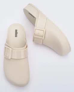 Slides*Melissa Cozy Clog Beige