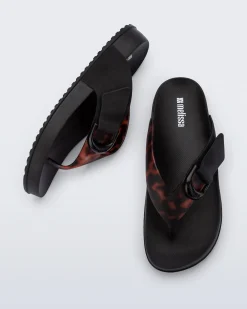 Flip Flops*Melissa Cozy Thong Black