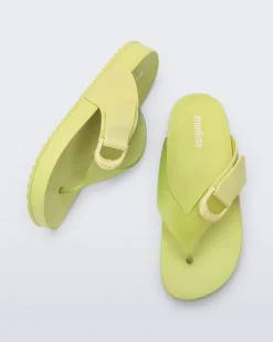 Flip Flops*Melissa Cozy Thong Green