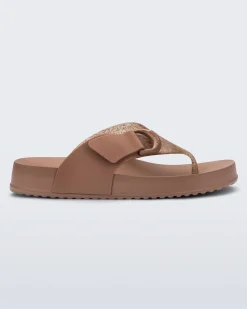 Flip Flops*Melissa Cozy Thong Brown