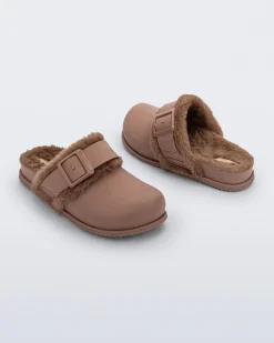 Clogs*Melissa Cozy Warm Clog Brown