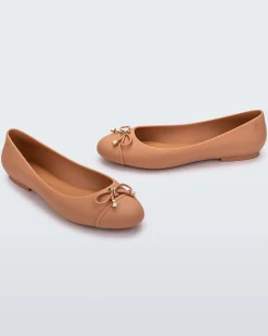 Ballet Flats*Melissa Doll Dark Beige