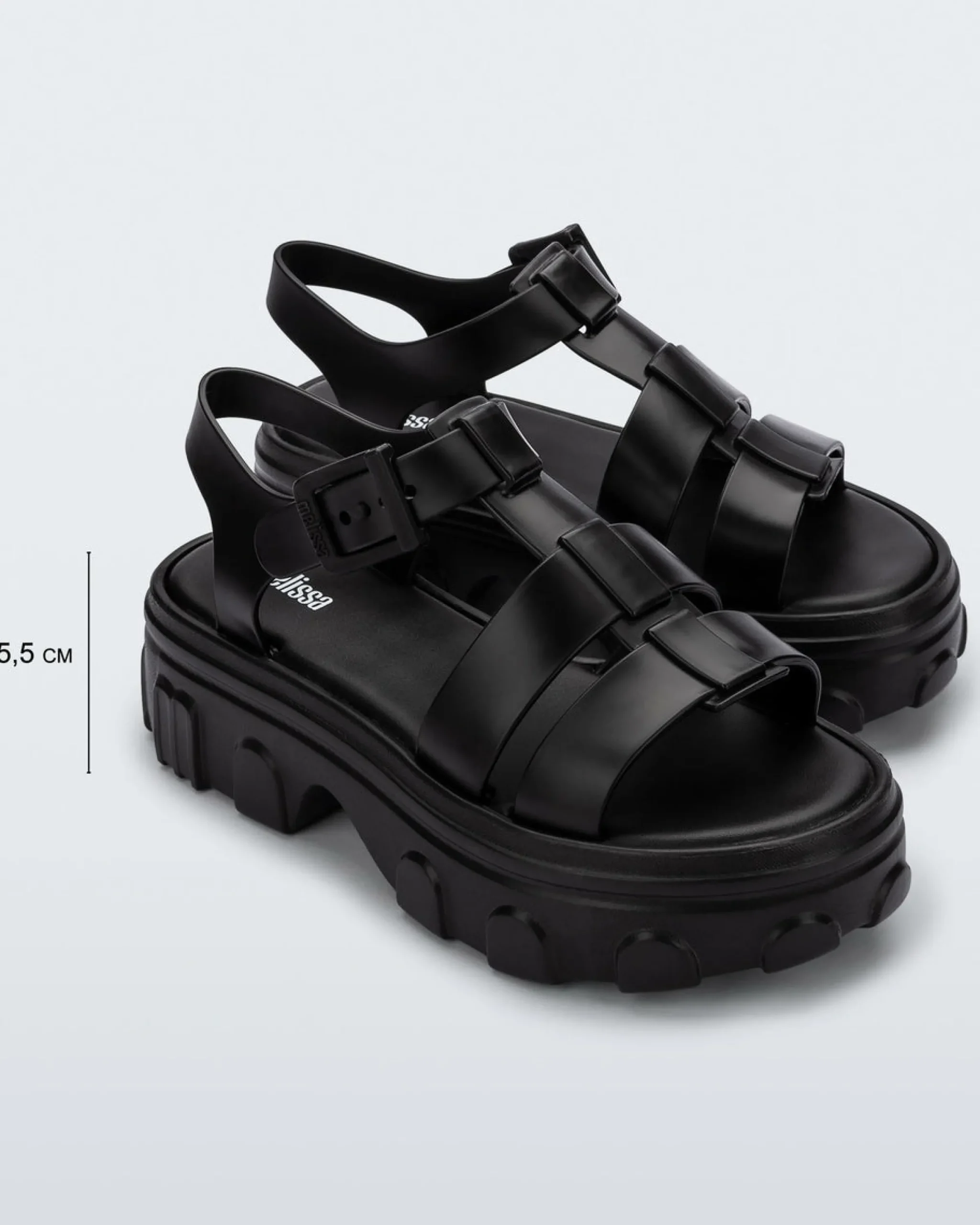 Ankle Strap|Platform*Melissa Ella Black