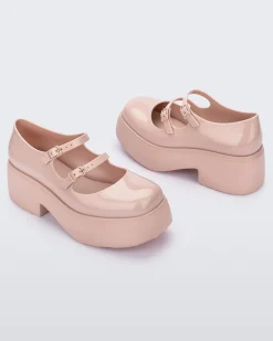 Platforms|Mary Janes*Melissa Farah Pink