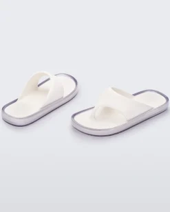Flip Flops*Melissa Float White/Clear
