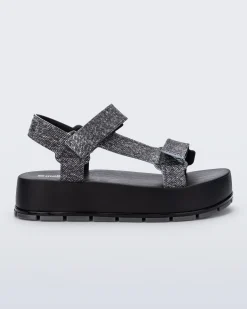 Platform|Sandals*Melissa Flowing Denim Platform