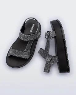 Platform|Sandals*Melissa Flowing Denim Platform