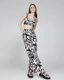 Platform|Sandals*Melissa Flowing Denim Platform