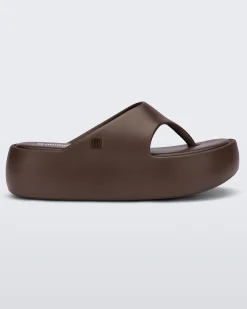 Flip Flops|Platform*Melissa Free Platform Thong Bronze