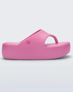 Flip Flops|Platforms*Melissa Free Platform Thong Pink