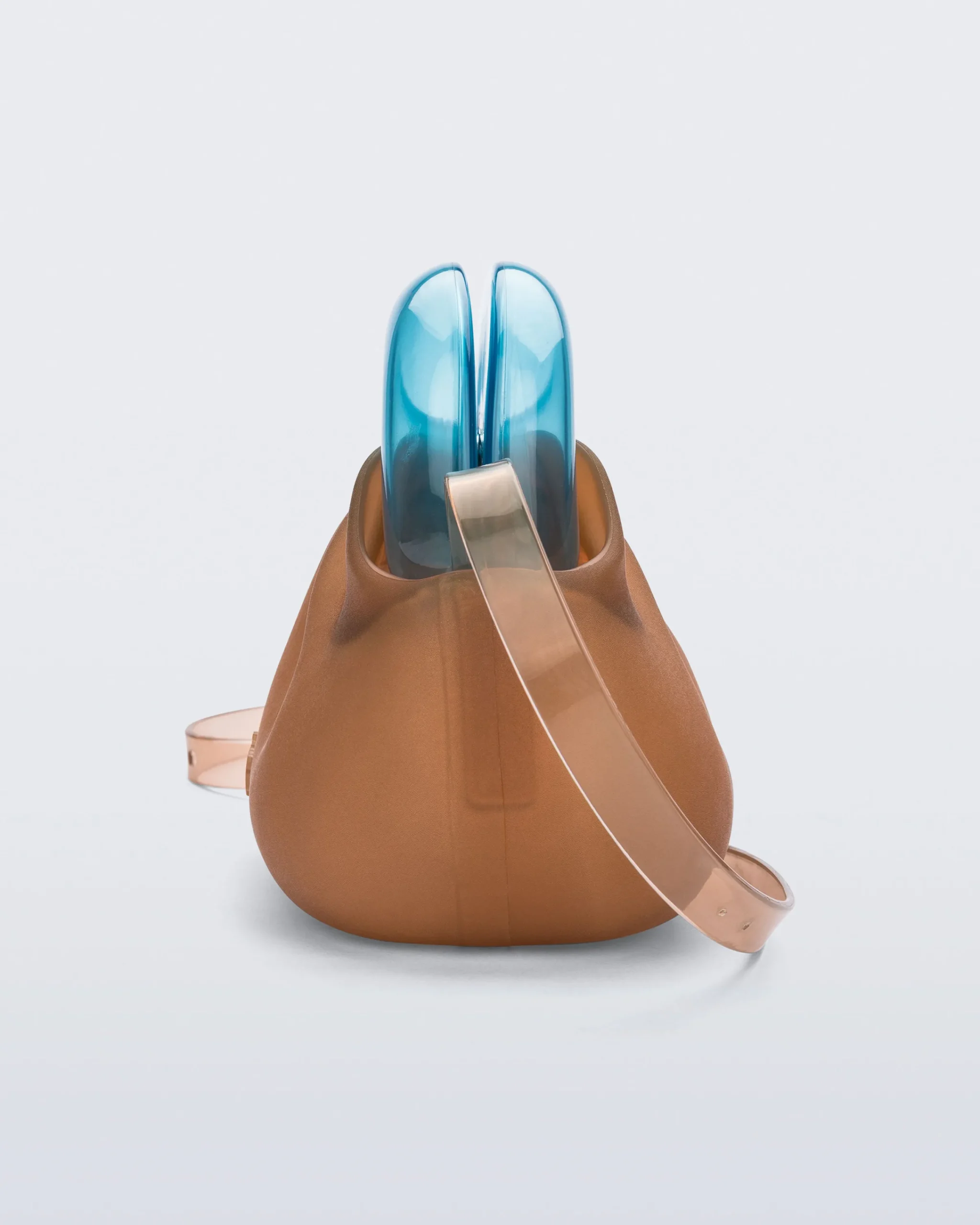 Handbags*Melissa Glass Bag Orange/Blue