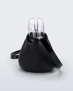 Handbags*Melissa Glass Bag Black/Clear