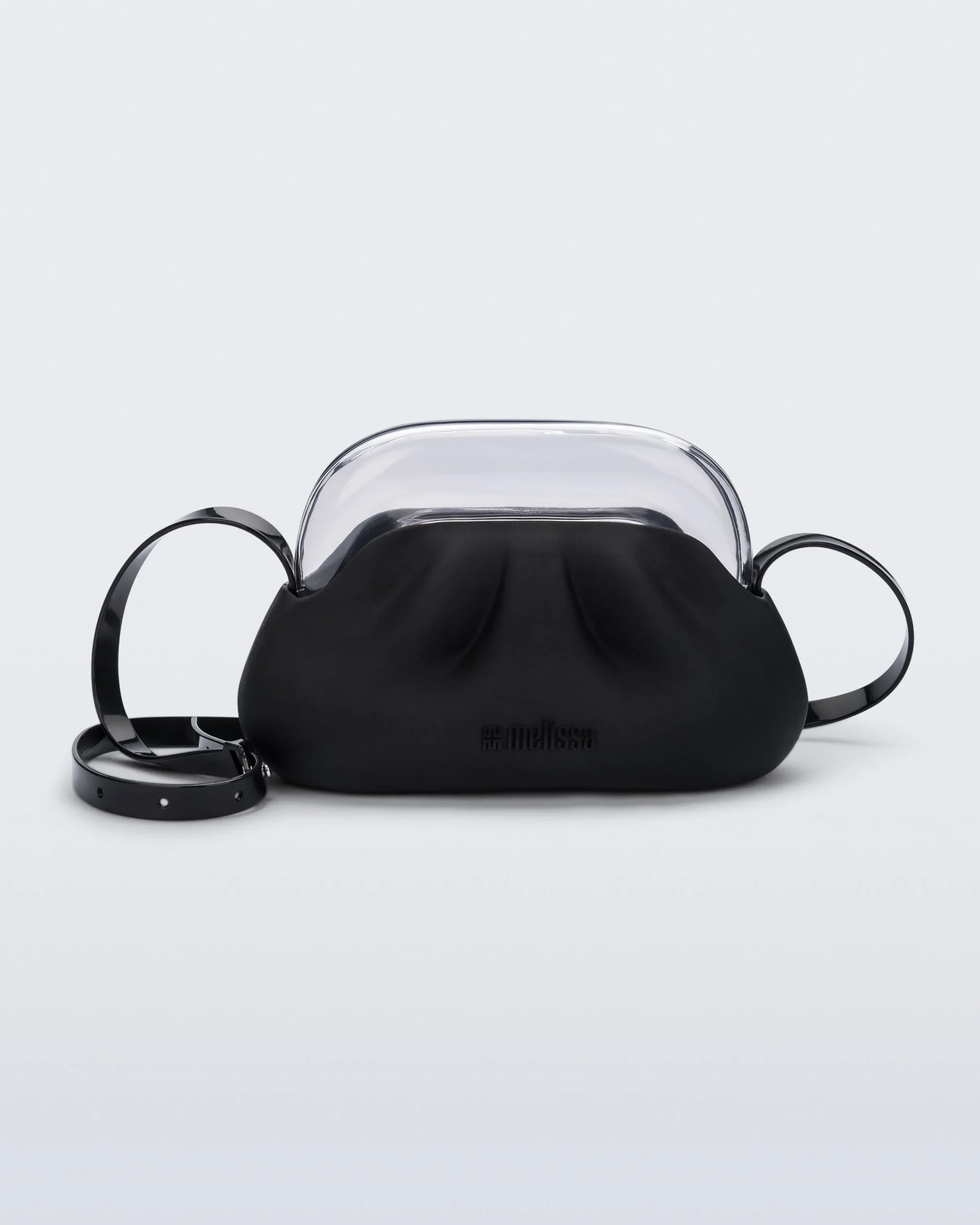 Handbags*Melissa Glass Bag Black/Clear