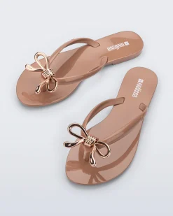 Flip Flops*Melissa Harmonic Iris Brown