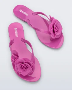 Flip Flops*Melissa Harmonic Petals Pink