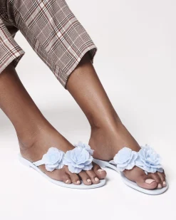 Flip Flops*Melissa Harmonic Springtime Blue