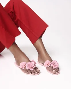 Flip Flops*Melissa Harmonic Springtime Pink