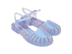 Ankle Strap*Melissa Jelly Beach Sandal Pearly Blue