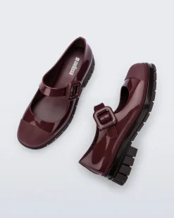 Mary Janes|Loafers*Melissa June Burgundy