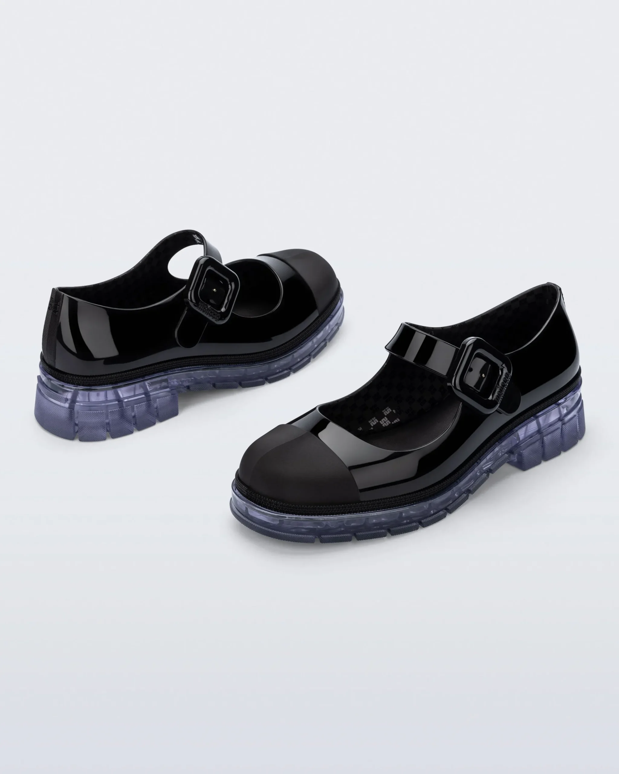 Mary Janes|Loafers*Melissa June Black/Clear