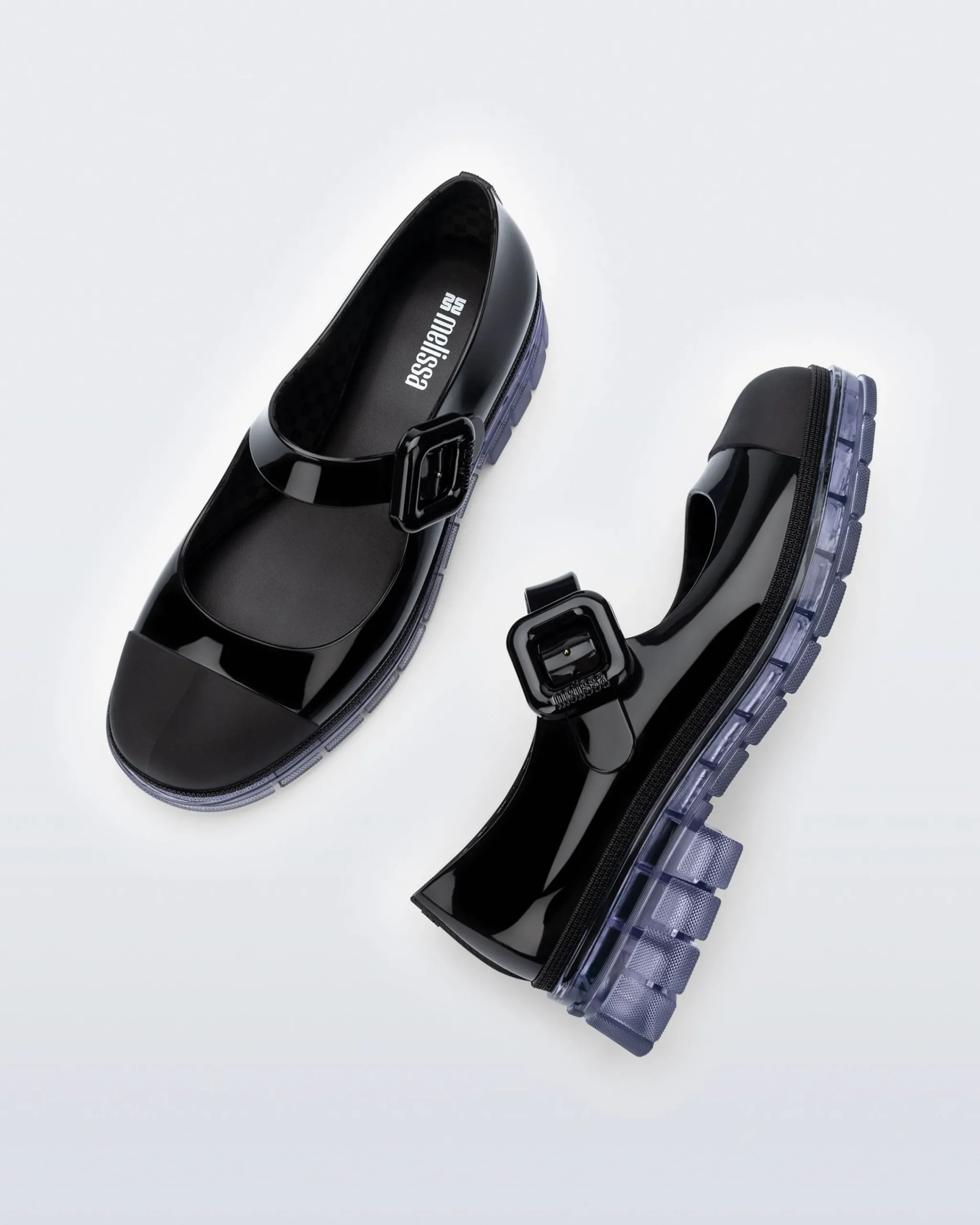 Mary Janes|Loafers*Melissa June Black/Clear