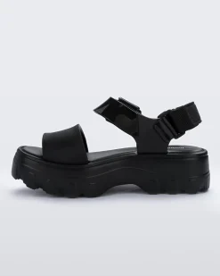 Ankle Strap|Platform*Melissa Kick Off Sandal Black/Black