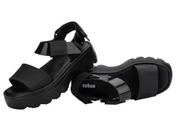 Ankle Strap|Platform*Melissa Kick Off Sandal Black/Black