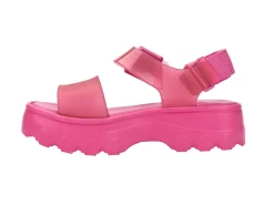 Ankle Strap|Platform*Melissa Kick Off Sandal Pink/Clear Pink