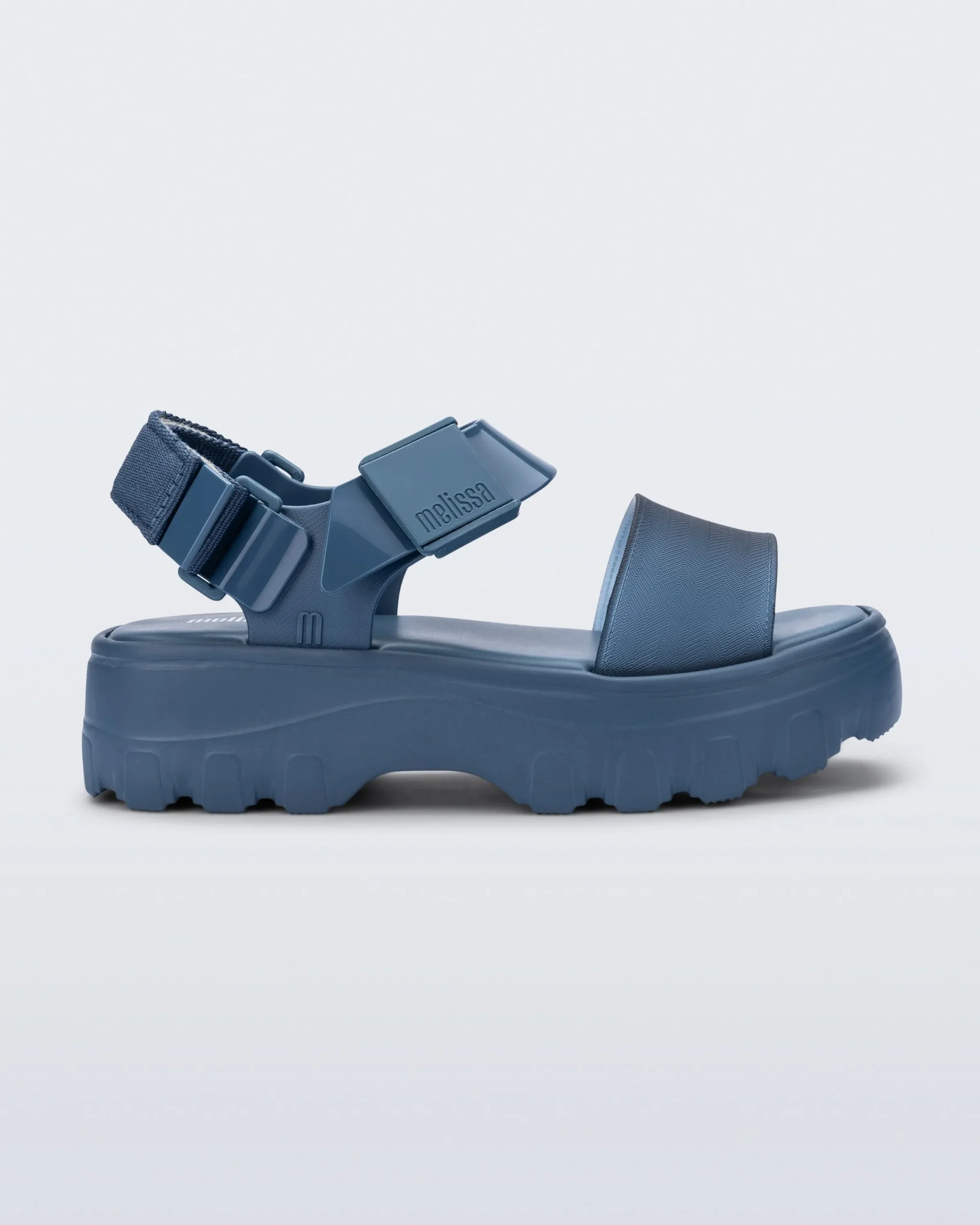 Platforms*Melissa Kick Off Sandal Blue/Blue