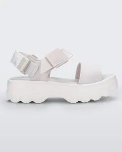 Ankle Strap|Platform*Melissa Kick Off Sandal White