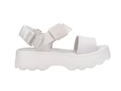 Ankle Strap|Platform*Melissa Kick Off Sandal White