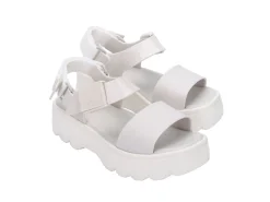 Ankle Strap|Platform*Melissa Kick Off Sandal White