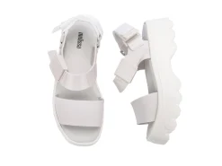 Ankle Strap|Platform*Melissa Kick Off Sandal White