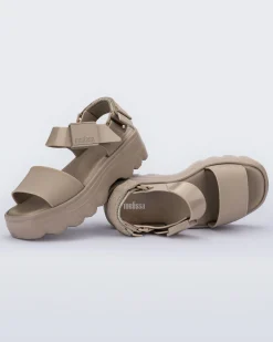 Ankle Strap|Platform*Melissa Kick Off Sandal Beige