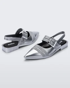 Ballet Flats*Melissa Ladylike Silver