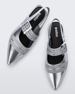 Ballet Flats*Melissa Ladylike Silver