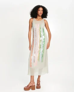 Platform|Sandals*Melissa Lina Clear Brown