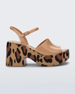 Platforms|Heels*Melissa Lina Beige/Black