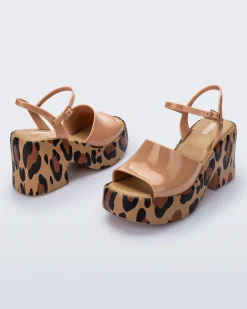 Platforms|Heels*Melissa Lina Beige/Black